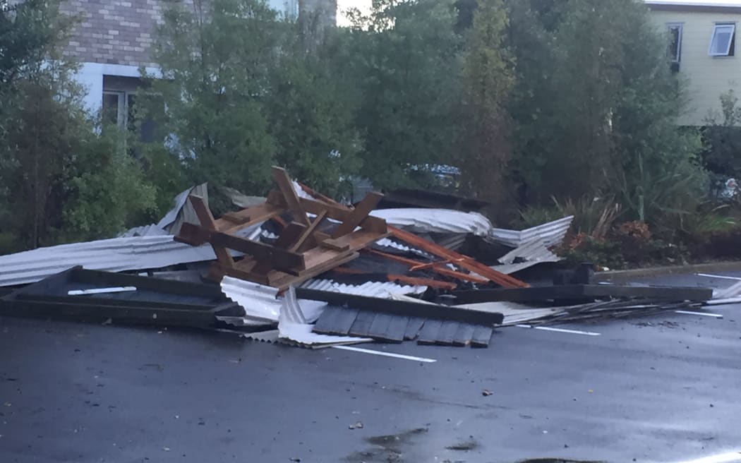 Tornado clean-up in Mount Maunganui | RNZ News