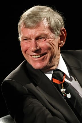 Sir Peter Snell pictured in 2009