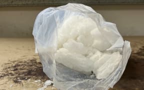 Almost 26kg of methamphetamine was found in the suitcases of a traveler arriving in Auckland Airport from Canada, Customs said.