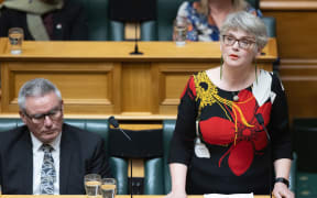 Dr Emily Henderson gives her valedictory speech in Parliament, 22 August 2023.