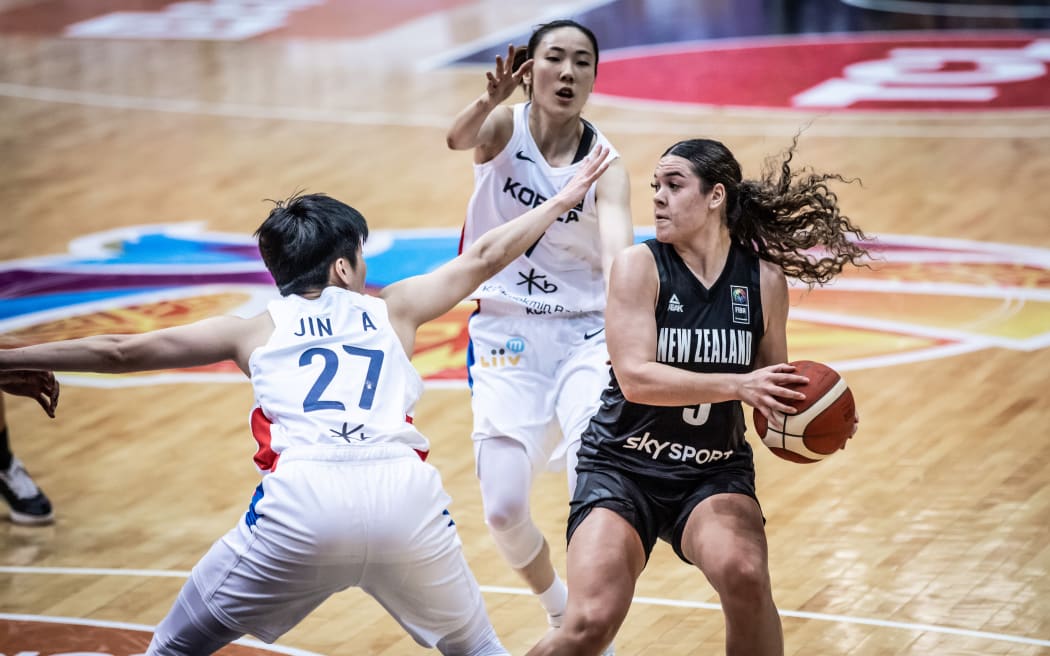 Charlisse Leger-Walker.
Korea v New Zealand, FIBA Women's Asia Cup in Amman, Jordan on 27th September 2021.
Photo supplied and credit: FIBA