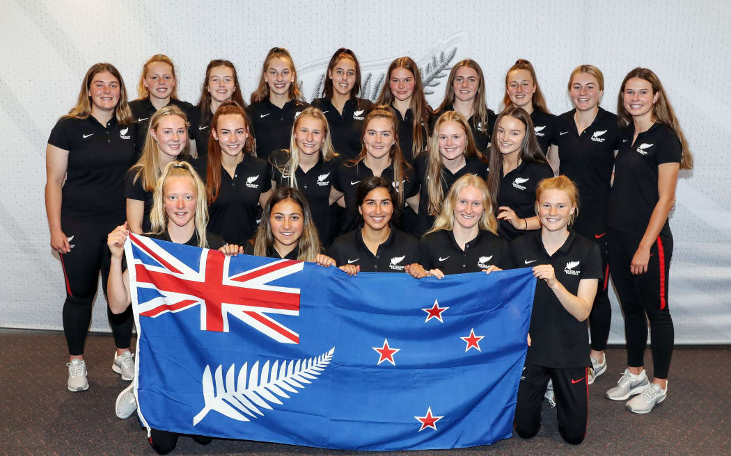 New Zealand under-17 womens football team for 2018 World Cup.
