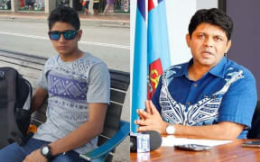 Loghman Sawari (left) has been deported from Fiji by Attorney General Aiyaz Sayed-Khaiyum.