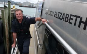 Senior Sergeant David Houston has been in the Wellington Police Maritime Unit for more than 18 years.