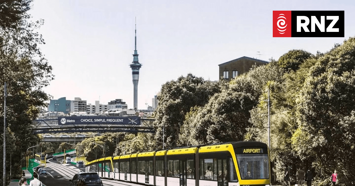 Auckland Light Rail: New government taking advice after stopping work on project - Vimarsana News