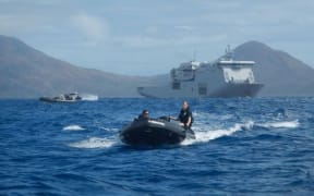 New Zealand Navy continues relief effort in Vanuatu after Cyclone Pam