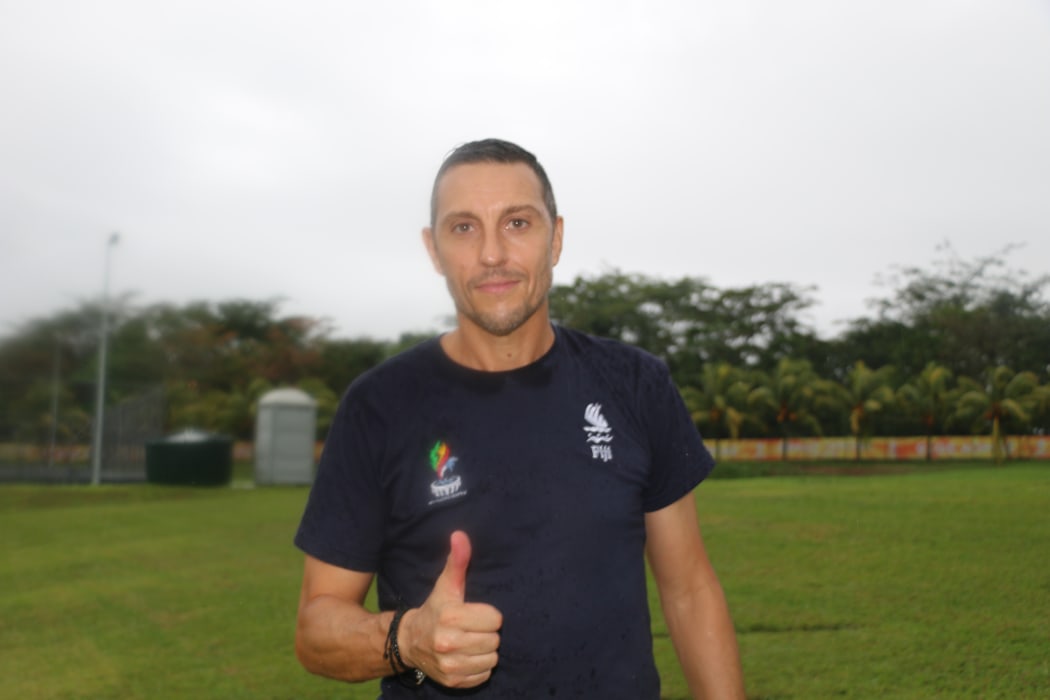Fiji men's football coach Christophe Gamel.
