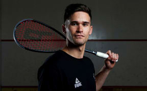 New Zealand squash player Evan Williams.