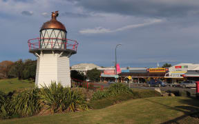 Wairoa - lighthouse and street