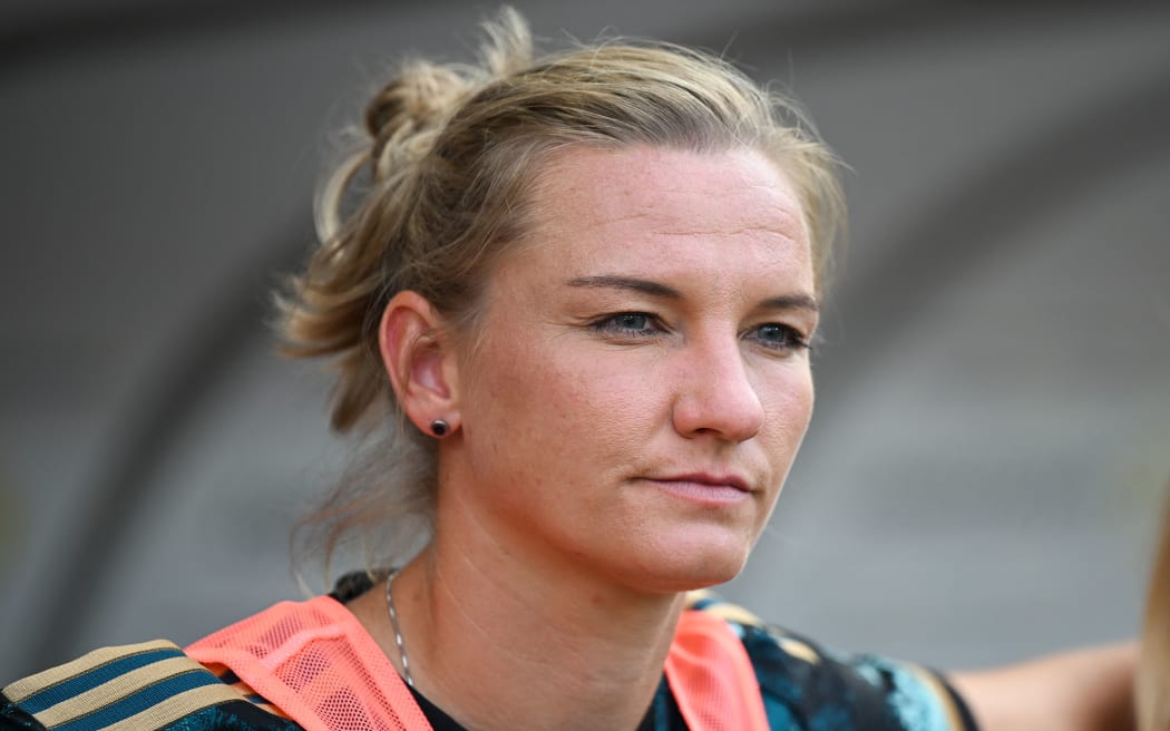 24 June 2023, Hesse, Offenbach: Soccer, women: Internationals, Germany - Vietnam, Stadion Bieberer Berg. Germany's Alexandra Popp. Photo: Sebastian Christoph Gollnow/dpa (Photo by Sebastian Christoph Gollnow / DPA / dpa Picture-Alliance via AFP)