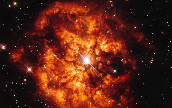 Star Hen 2-427 and the nebula M1-67