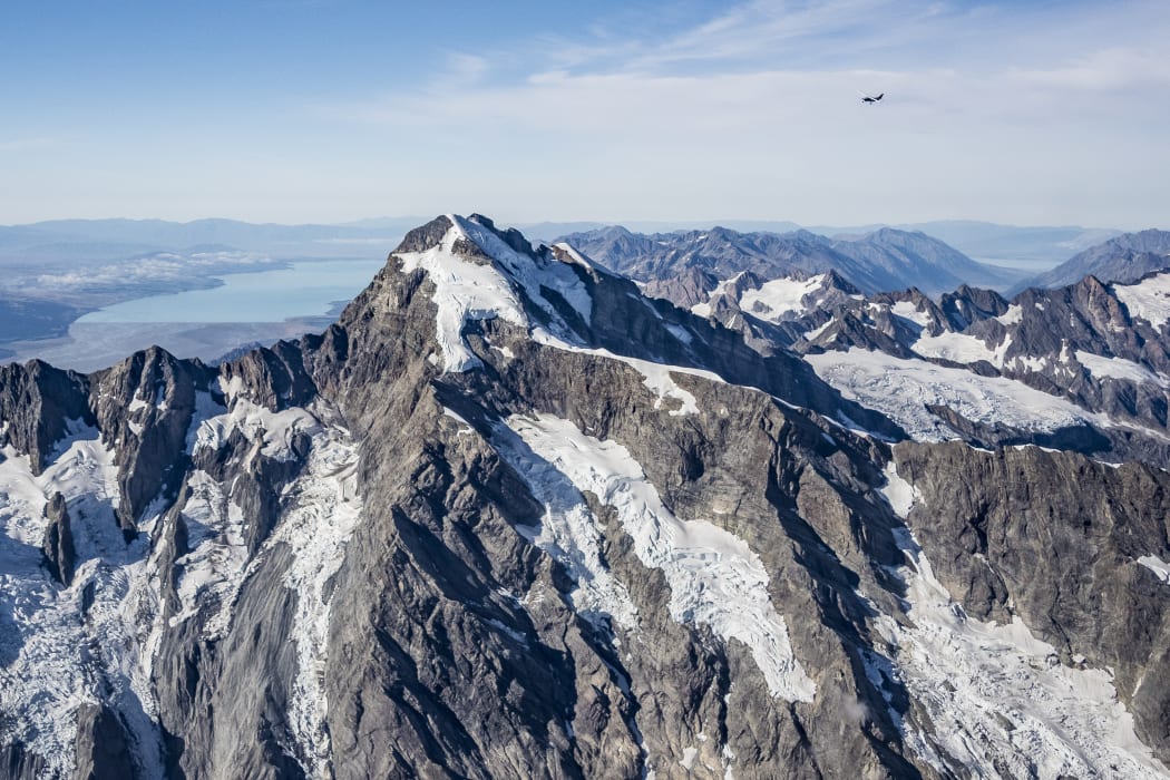 Scientists took to the air in two fixed wing planes to photograph glaciers for the end of summer snowline survey.