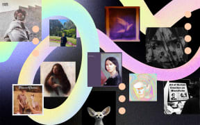 collage of album covers