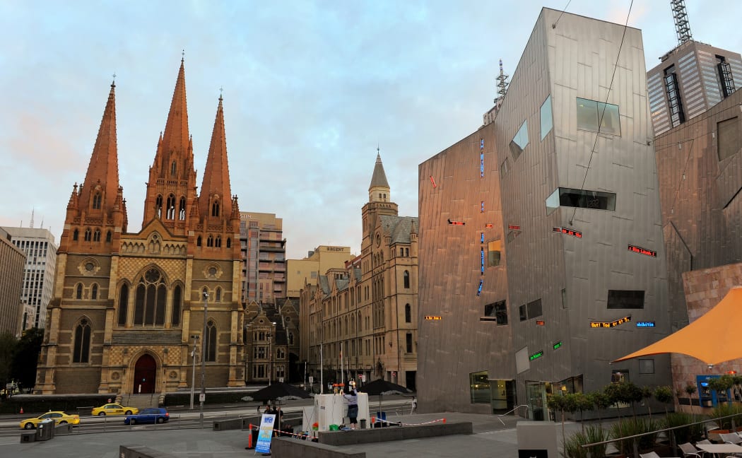 St Paul's Cathedral and Federation Square in Melbourne. The alleged plot targeted central Melbourne sites.