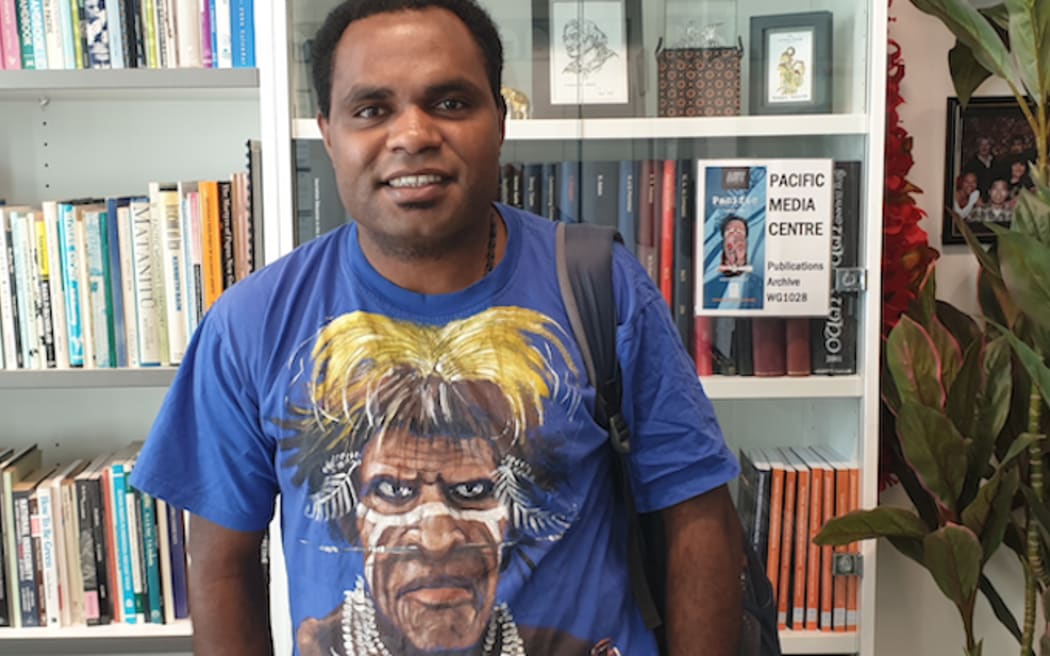 Laurens Ikinia is from Papua and studies at AUT