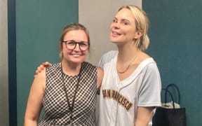 Charlotte Ryan with Joanne McNally
