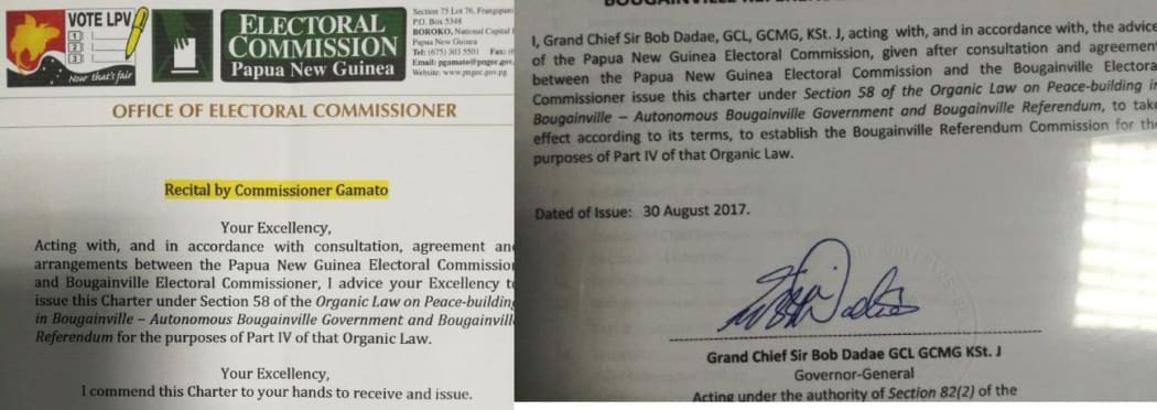 Bougainville Referendum Charter