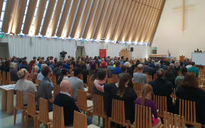 About 200 people from around Christchurch gathered to talk about how they can look ahead to the future.