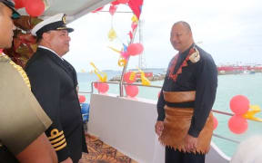 King Tupou VI commissions the MV Maui