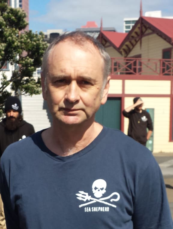 Michael Lawry, director Sea Shepherd NZ.