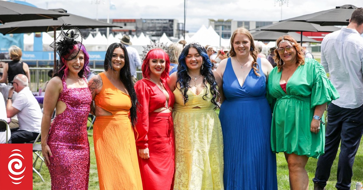 Fascinators, heels and colourful suits de rigueur at Christchurch's Cup day - Vimarsana News