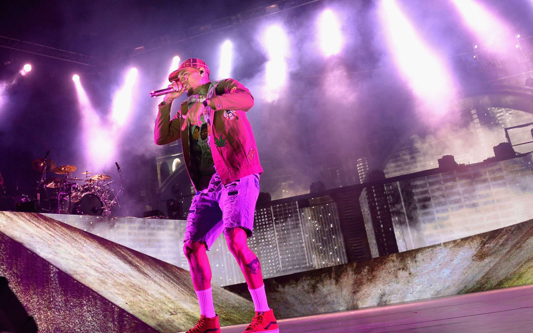 Chris Brown in concert