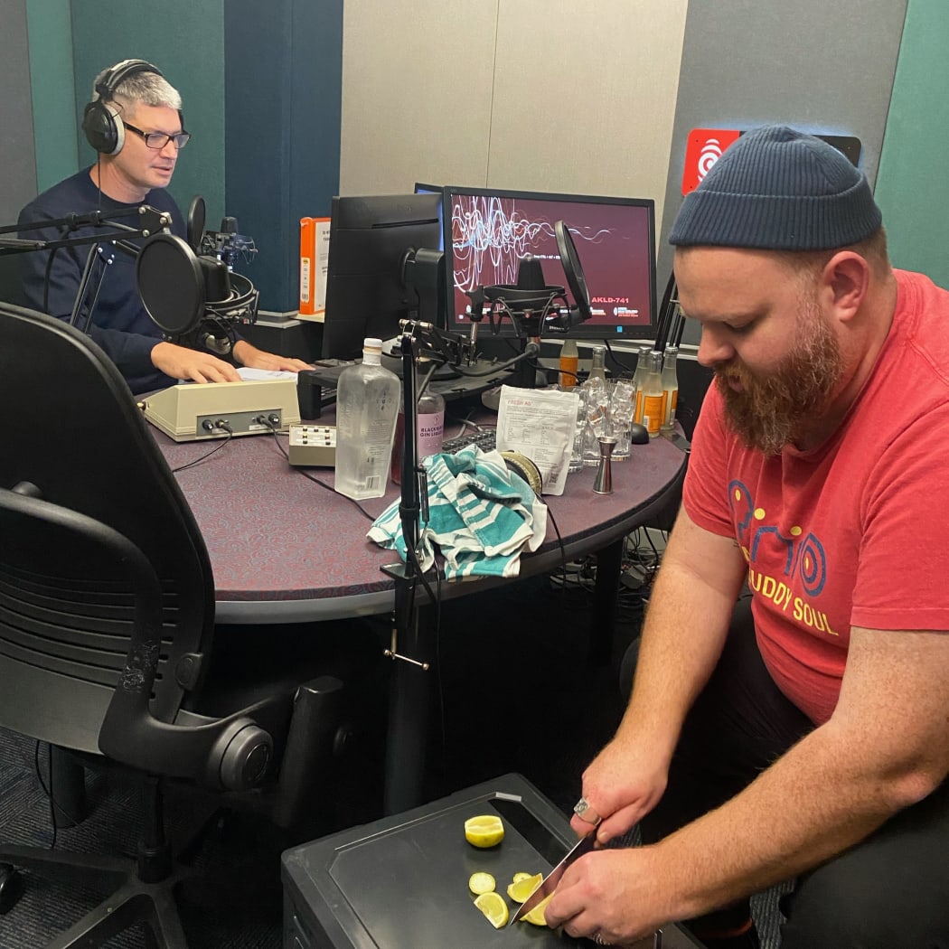 Cocktails made on air with Gwilym Breese