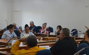 The (Cooks) Cook Islands Parliament in session