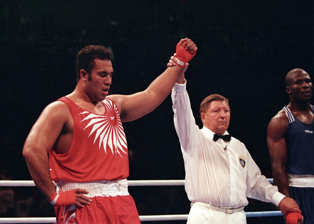 Paea Wolfgramm, Heavyweight Silver medalist for Tonga at the 1996 Olympic Games in Atlanta, USA.