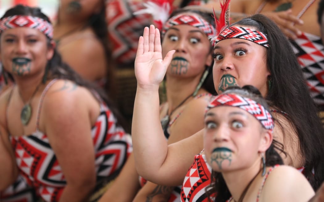 Wairoa's Mātangirau at Te Matatini Day Two, Eden Park, Tāmaki Makaurau, 23 February, 2023.