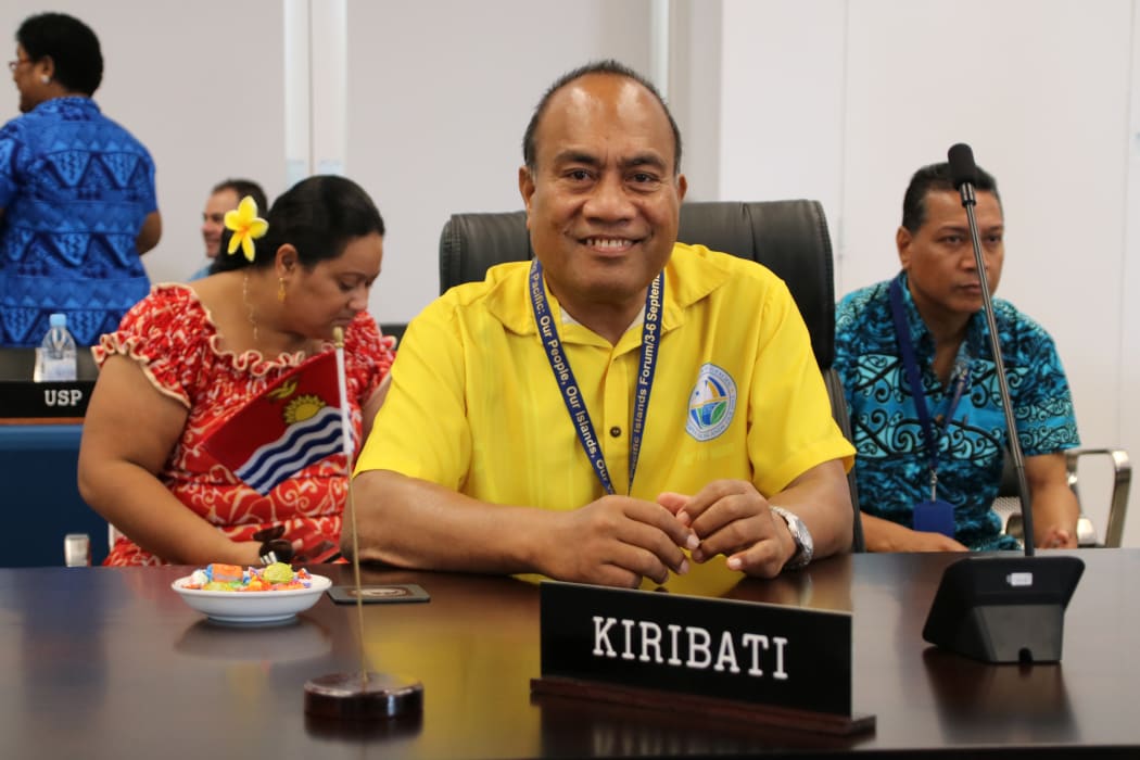 Kiribati President Taneti Mamau