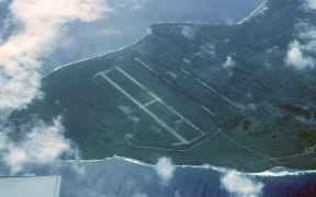 Tinian North Field, Northern Marianas, the largest US air base during World War II.