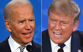 Democratic presidential candidate and former Vice President Joe Biden and President Donald Trump.