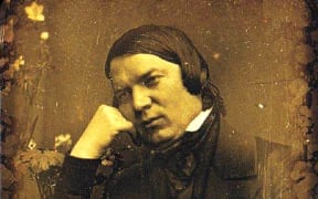 Robert Schumann, Daguerreotype portrait, 1849.
