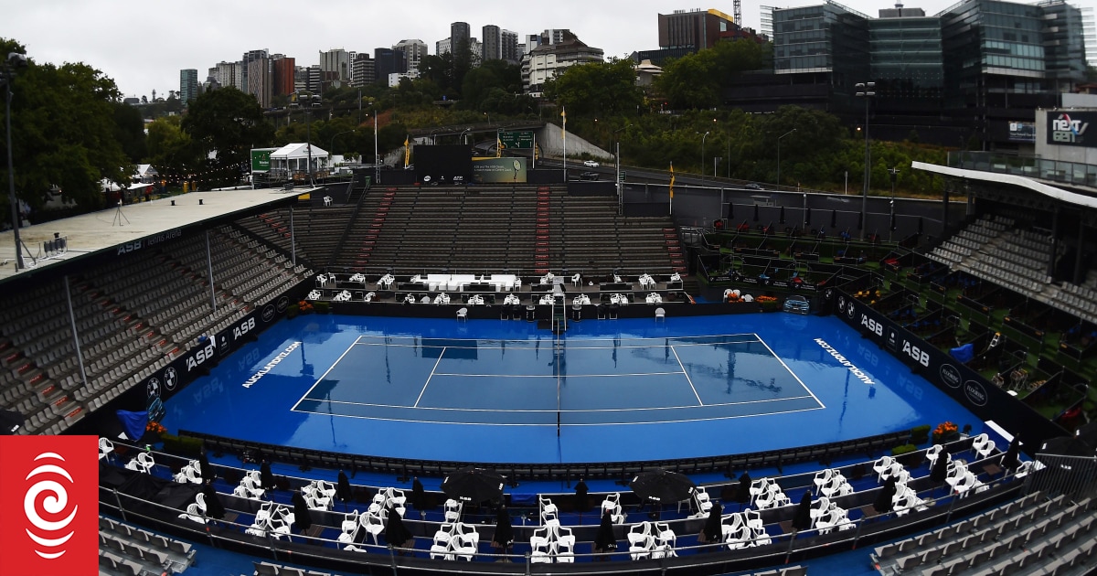 Rain moves matches indoors at ASB Classic