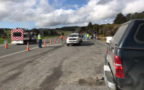 Police and Te Tai Tokerau Border Patrol checking for essential travel on State Highway 1 between Whangārei, Kaikohe and Kerikeri.