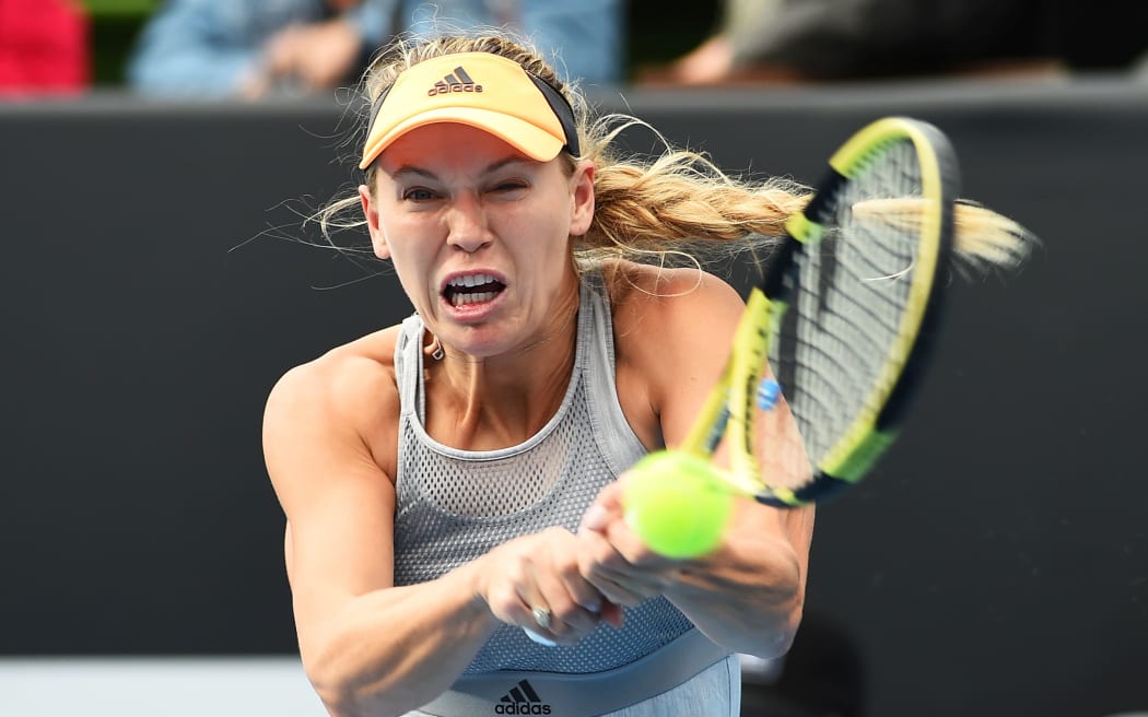 Danish tennis player Caroline Wozniacki.