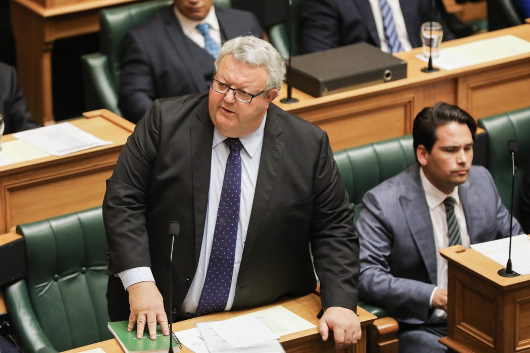 National MP Gerry Brownlee in the House