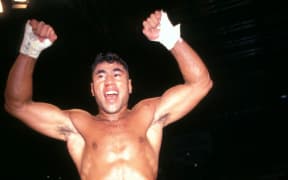 Boxer Jimmy 'Thunder' Peau 1992.