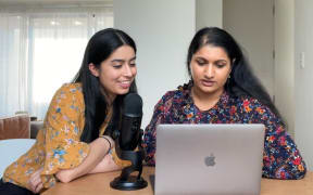 Simran Kaur​ and Sonya Gupthan host the podcast 'Girls That Invest'
