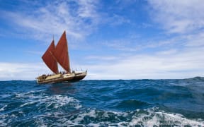 The Hawaiian voyaging canoe, Hōkūle'a, set out on a trip around the world in 2013 to promote traditional sailing techniques and marine conservation.
