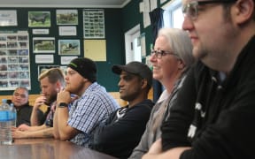 Students on the first day of Taratahi's agricultural contracting course