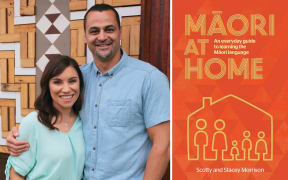 Authors of Maori at Home, Scotty and Stacey Morrison.