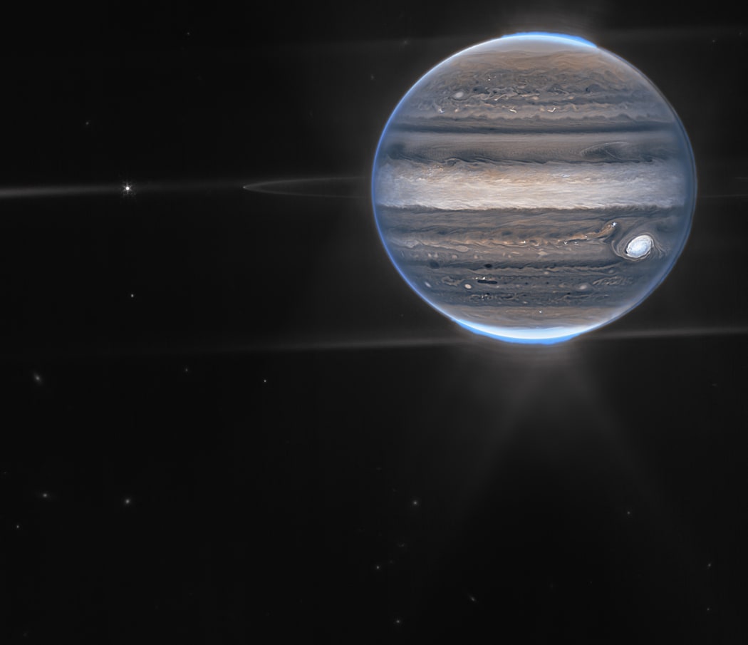 Nuevas imágenes de Júpiter captadas por el telescopio James Webb