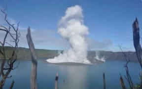 Ambae volcano