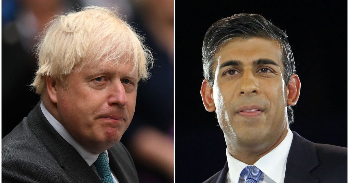 Carrera líder en el Reino Unido: Rishi Sunak lidera y habla con Boris Johnson