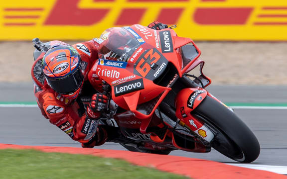 Ducati Lenovo Team rider Francesco Bagnaia.