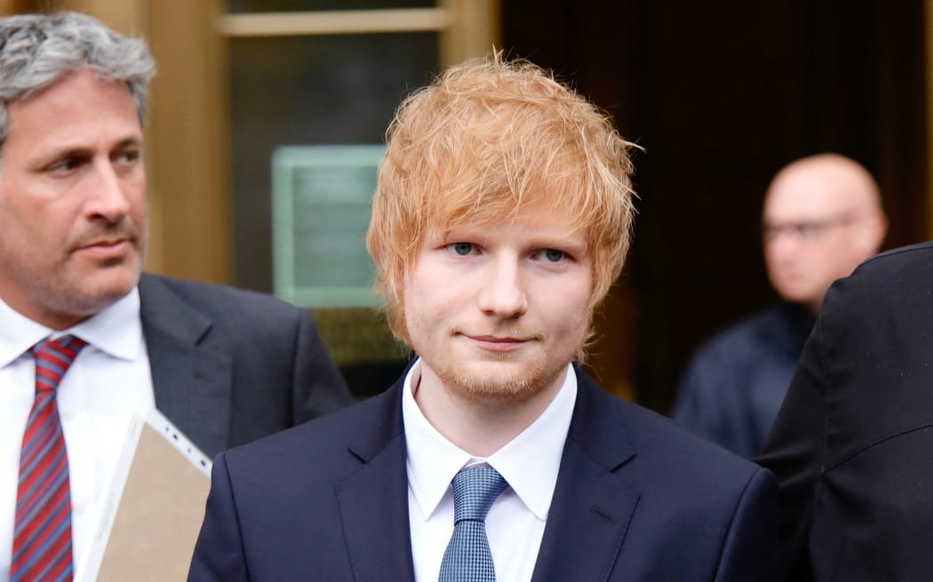 Ed Sheeran takes stand in US court for copyright trial RNZ News