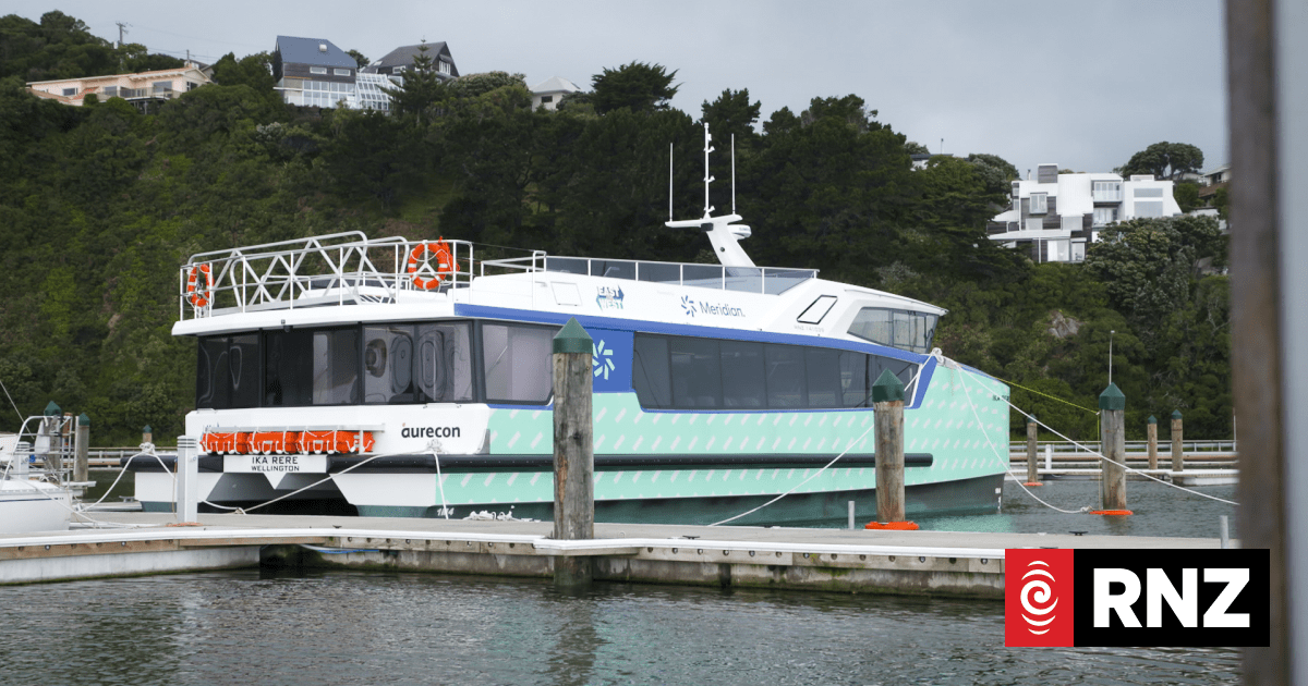 Ika Rere: the electric ferry heading for Wellington's harbour | RNZ