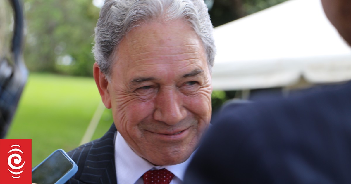 Winston Peters rallies his base in Levin RNZ